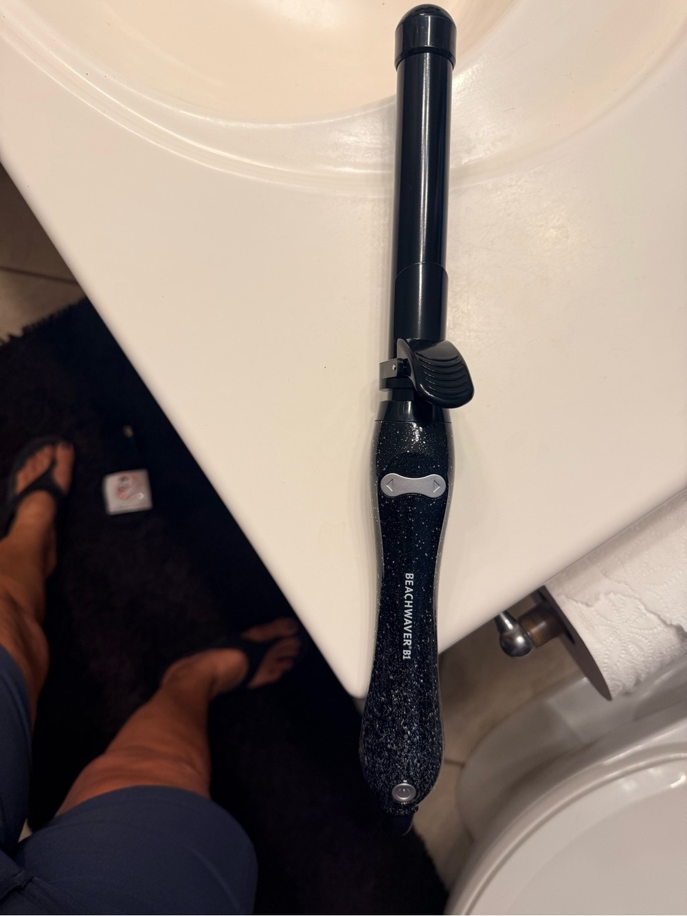 Beachwaver Black Curling Iron - Sleek Black Styling Wand